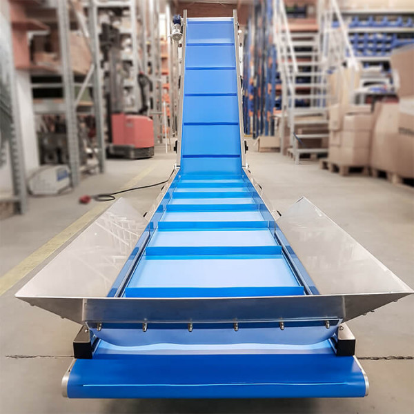 Przenośniki wznoszące aluminiowe Przenośniki wznoszące aluminiowe